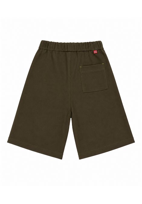 Bermuda con vita elasticizzata MANUEL RITZ | MR4535MILITARE
